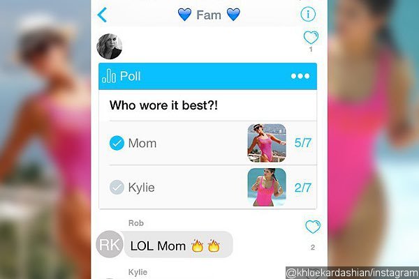 Kris Jenner Beats Kylie Jenner in Family Poll of Swimsuit Battle