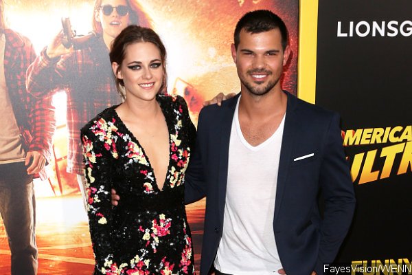 Kristen Stewart and Taylor Lautner Reunite at 'American Ultra' L.A. Premiere