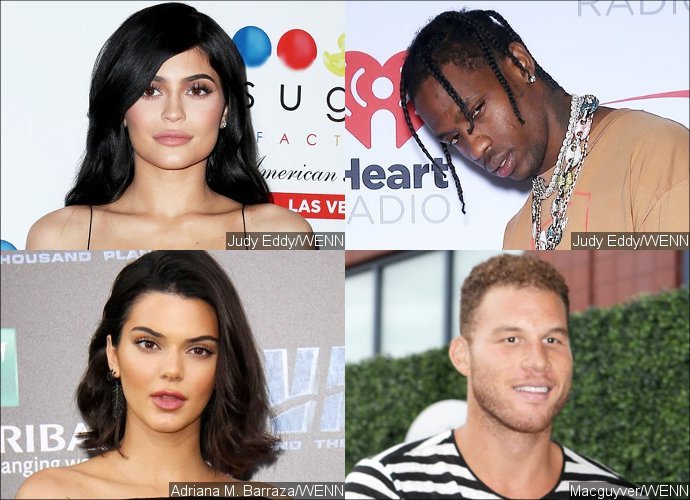 Pregnant Kylie Jenner and Travis Scott Enjoy Double Date With Sister Kendall and Blake Griffin