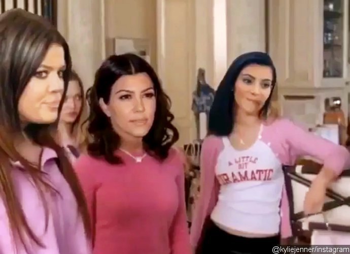 Kylie Jenner Shares a Video of Her Family as 'Mean Girls'