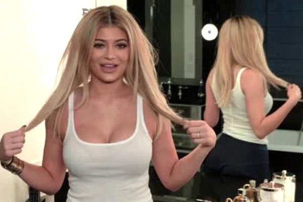Kylie Jenner Shoots Down Breast Implant Rumors, Credits Padded Bra