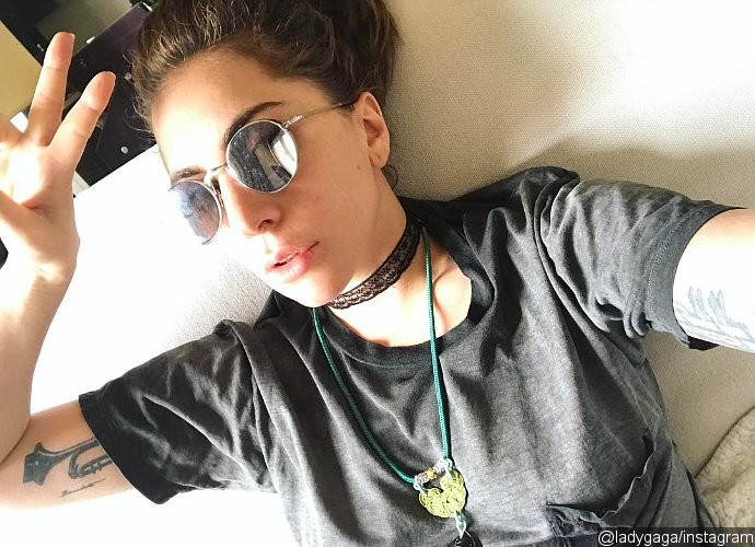 Brunette Lady GaGa Goes to Cosmetic Clinic Prior to Coachella - Pre-Concert Makeover?
