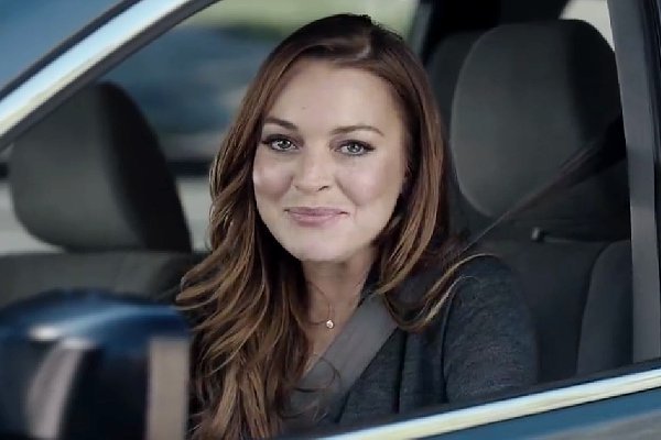 Lindsay Lohan Shares Teaser of Her New Super Bowl Commercial