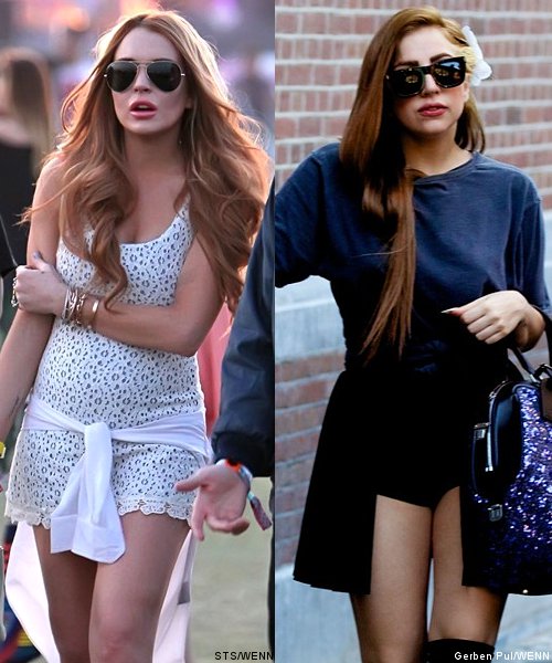 Lindsay Lohan Teased by Lady GaGa About Missing Jewelry