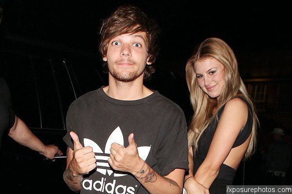 Louis Tomlinson's Baby Mama Steps Out in L.A., Simon Cowell Tells the Singer to 'Man Up'