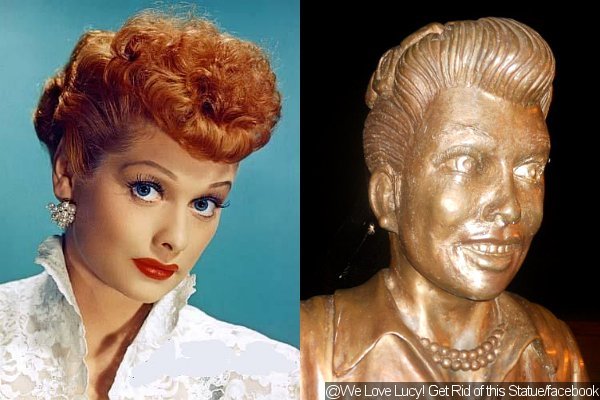 Lucille Ball Fans Want Her Frightening Statue to Be Removed