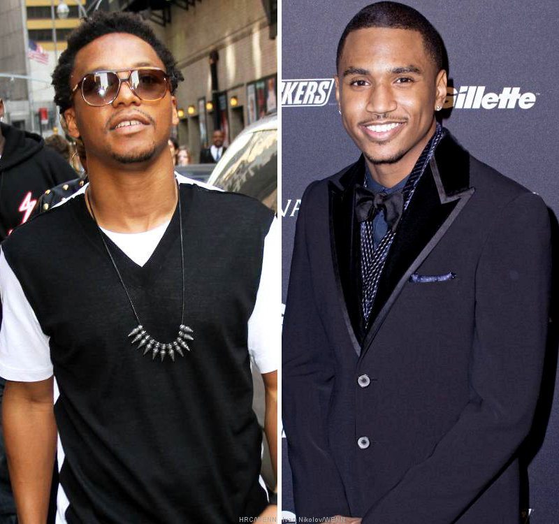Lupe Fiasco and Trey Songz trey songz 2011 mtv movie awards. Lupe Fiasco and Trey Songz