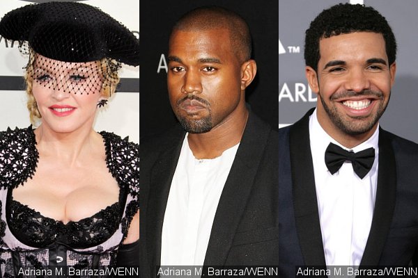 Madonna Will Be on Kanye West's New Album, Says a Collaboration With Drake Is Underway