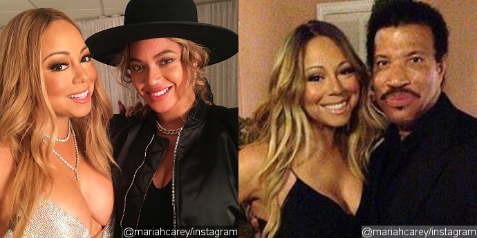 Mariah Carey Is Visited by Beyonce at Her NYC Show, Teams Up With Lionel Richie for 2017 Tour