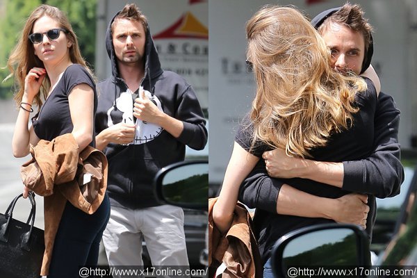 Matthew Bellamy Spotted Hugging Rumored Girlfriend Elle Evans