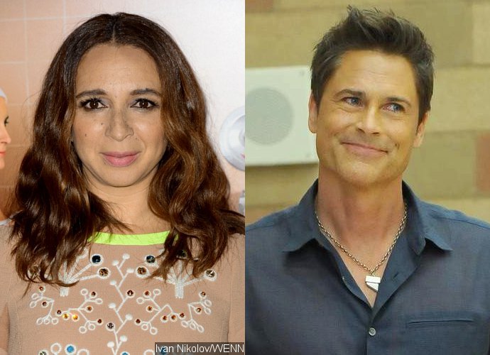 Maya Rudolph Joins 'The Grinder' to Bring Rob Lowe 'Down to Earth'