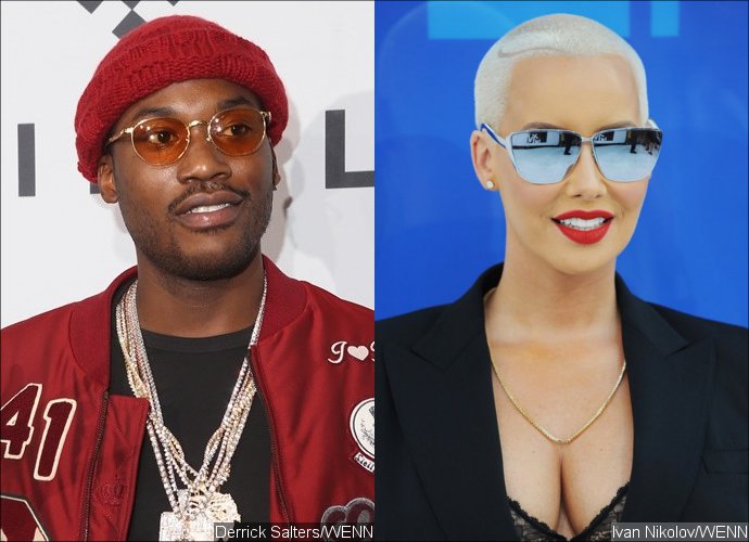Meek Mill Is 'Super Hot' for Amber Rose, but She's 'Not Interested'