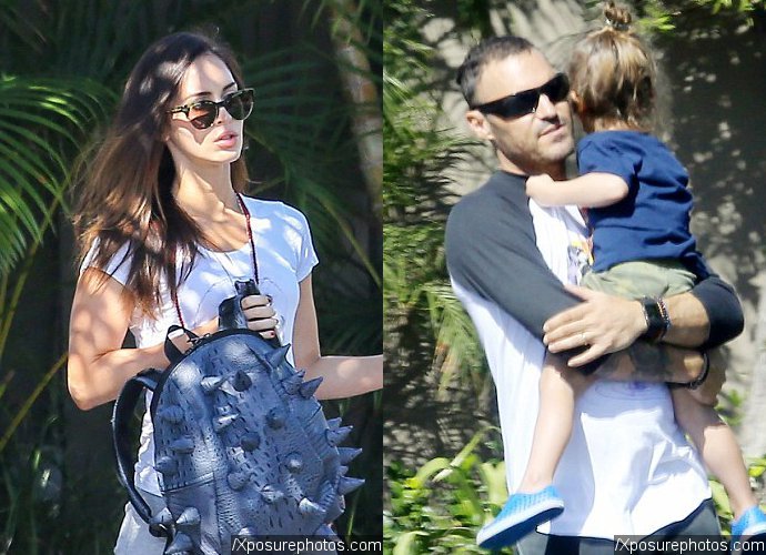 Megan Fox and Brian Austin Green Reunite for Small Party With Their Sons