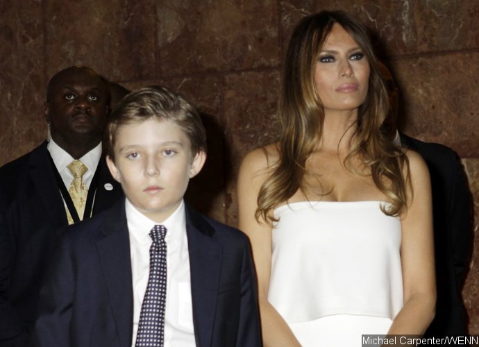 First Lady Melania Trump and Son Barron Officially Move Into White House