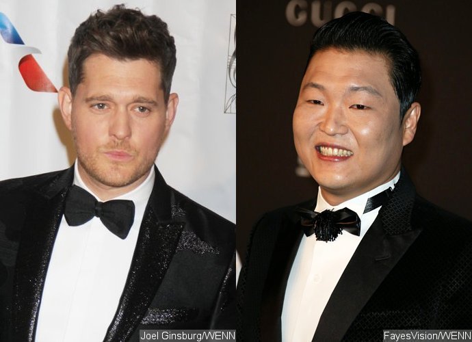 Michael Buble and Son Dance to PSY's 'Daddy' After Criticizing the K-Pop Singer