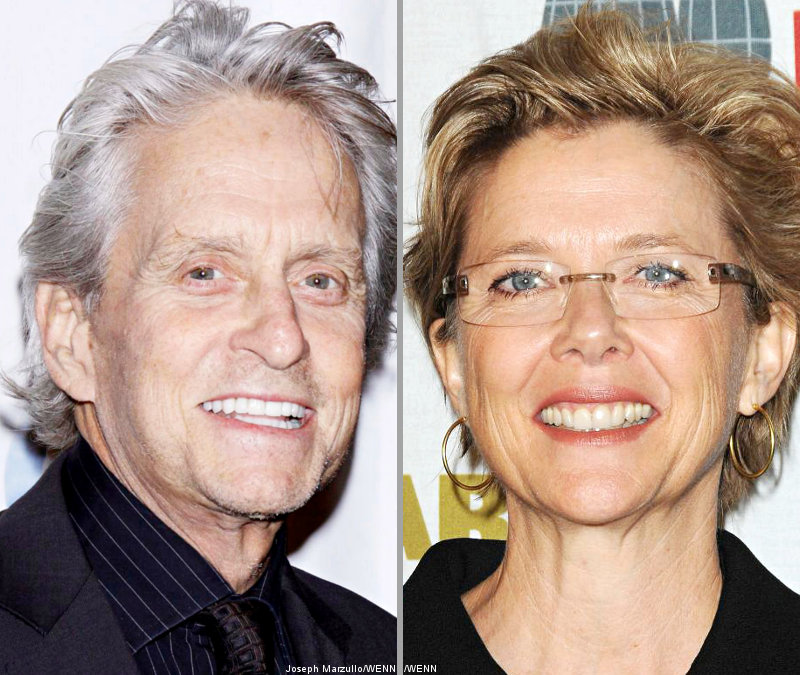 Michael Douglas Praises Annette Bening at Awards Gala
