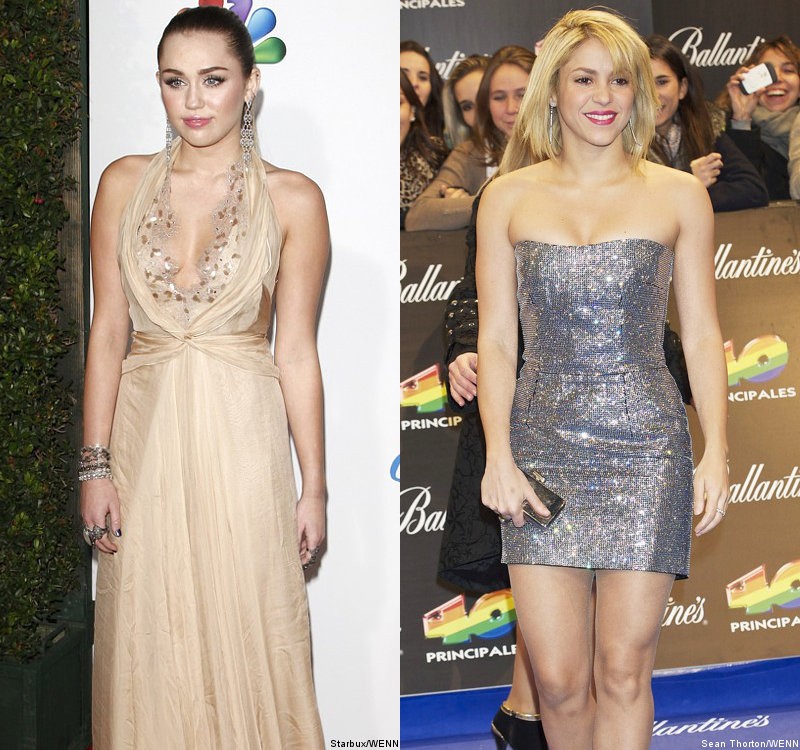 "Love And Rock", SHAKIRA And Miley Cyrus Recording Duet For Charity