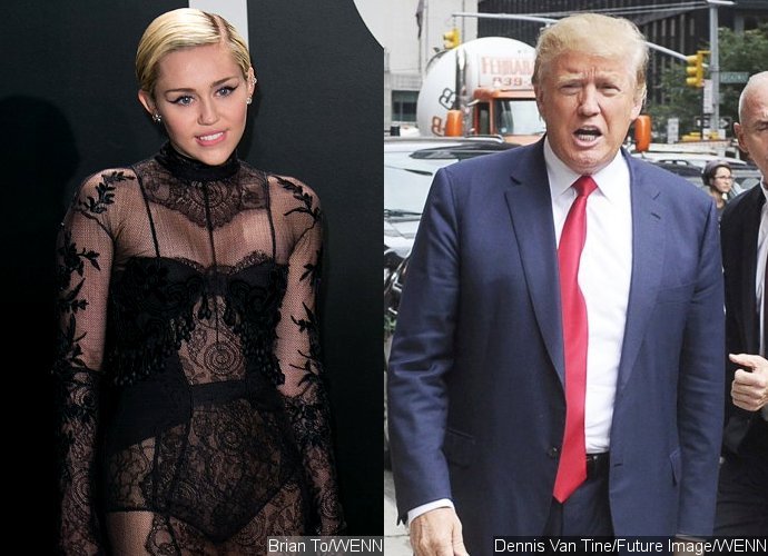 Miley Cyrus Cried and Felt Sick After Donald Trump Became Frontrunner
