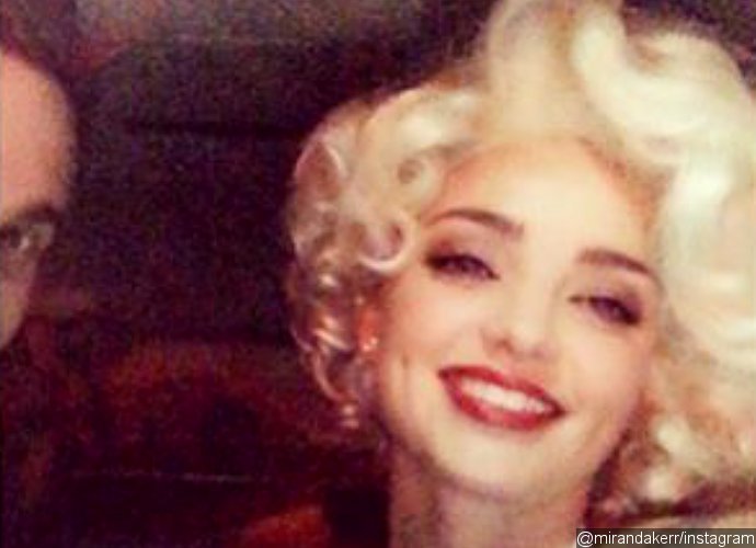 Miranda Kerr Transforms Into Marilyn Monroe for First Halloween With Evan Spiegel