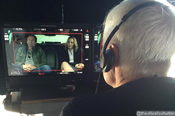 Mulder and Scully Back in First Official Set Photo of 'The X-Files' Revival