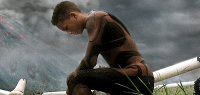 Will Smith and his son Jaden are estranged in a dystopian world in 'After Earth'