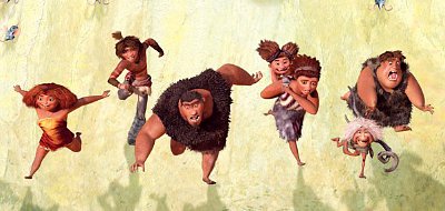 Emma Stone and Nicolas Cage go primitive in 'The Croods'
