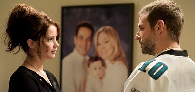 Bradley Cooper and Jennifer Lawrence are in love in 'Silver Linings Playbook' 