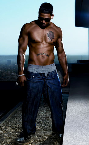 Rapper Nelly Models Sean John