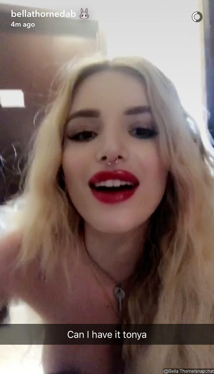 Bella thorne snapchat nudes