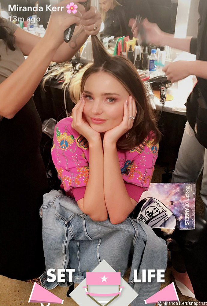 Get First Glimpse Of Miranda Kerr S Sparkly Wedding Ring