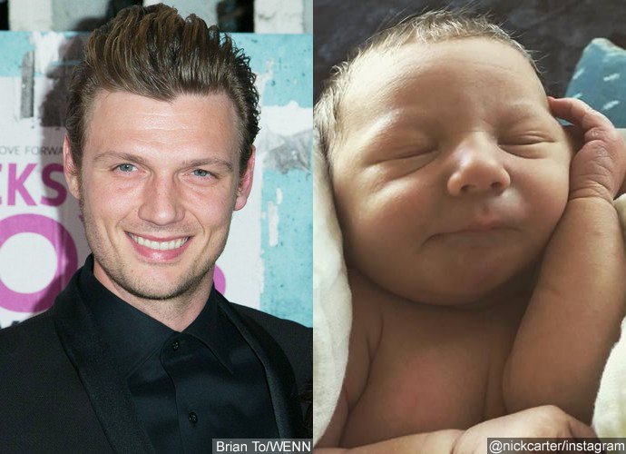 Proud Papa! Nick Carter Shares First Pic of Newborn Son Odin