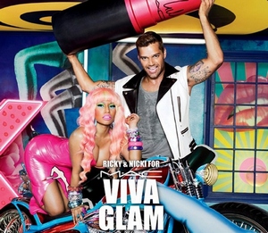 Nicki Minaj and Ricky Martin's Joint Lipstick Ad Revealed