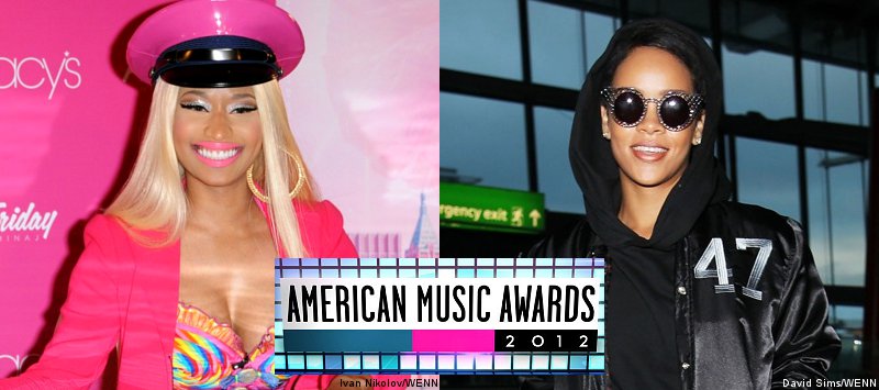 Nicki Minaj and Rihanna Lead Nominations of 2012 American Music Awards