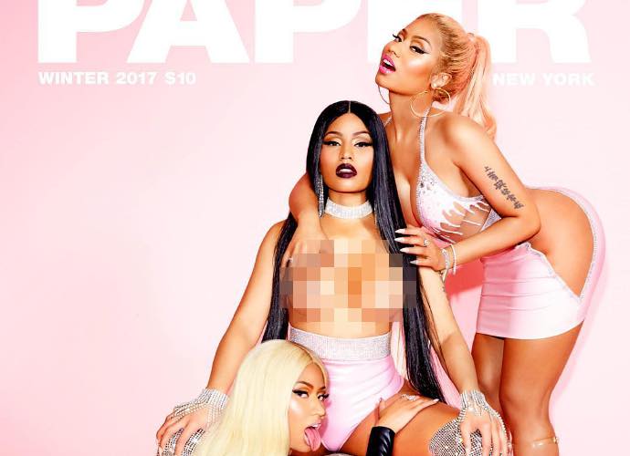 Nicki Minaj Breaks the Internet With Racy Paper Magazine Cover