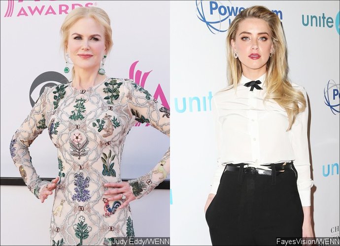 Nicole Kidman Reportedly Feuding With Amber Heard