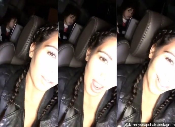 North West Gives a Death Stare as Mom Kim Kardashian Sings in This Hilarious Video