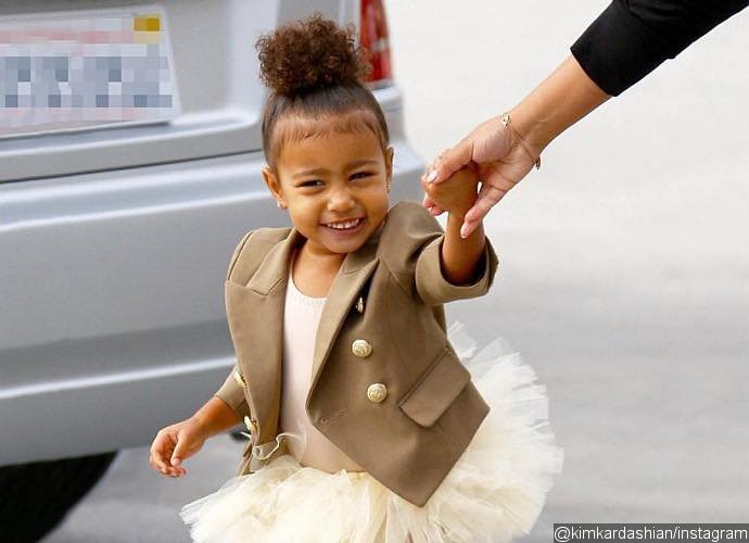 Video: North West Tells Paparazzi 'No Pictures'