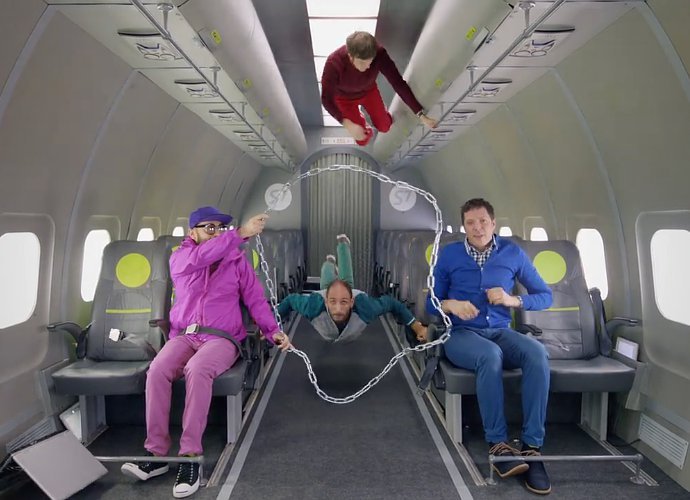 OK Go Defies Gravity in 'Upside Down and Inside Out' Music Video