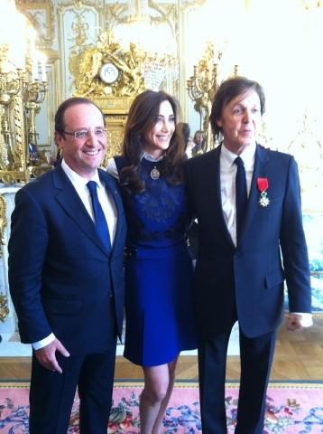 Paul McCartney Awarded French's Highest Public Distinction