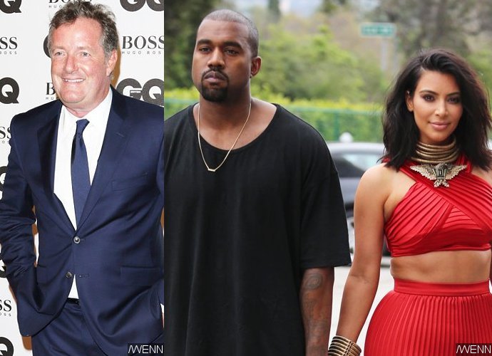 Piers Morgan Slammed After Blaming Kim Kardashian for Kanye West's Breakdown