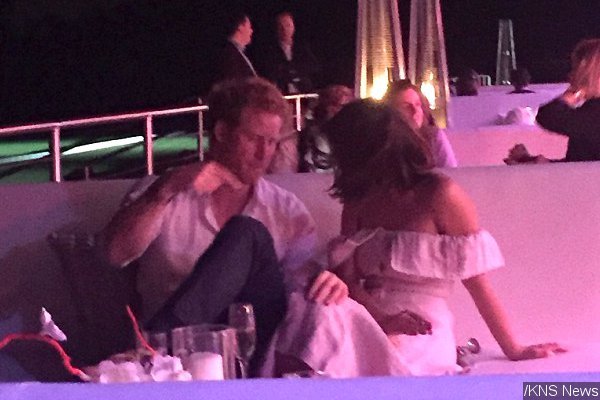 Prince Harry Gets Flirty With Jenna Coleman at Polo Party