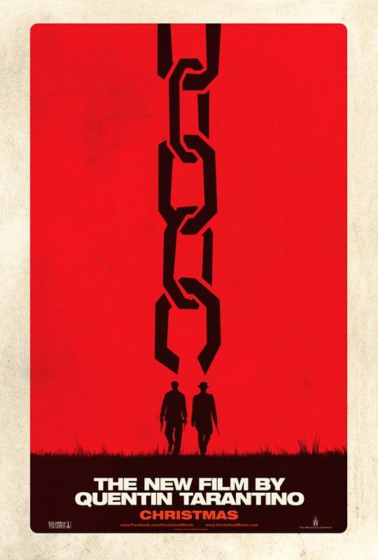 Quentin Tarantino's 'Django Unchained' Unveils First Minimalist Teaser Poster