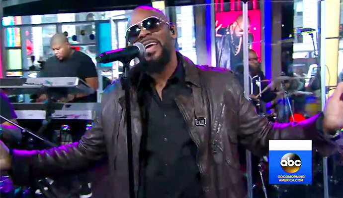 R. Kelly Throws 'Backyard Party' on 'Good Morning America'