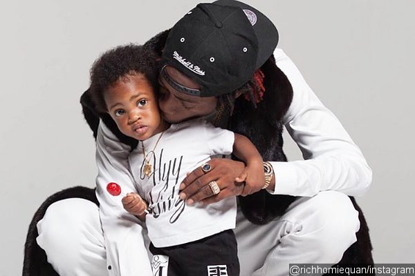 Rich Homie Quan Apologizes for Smoking While His Son Was on His Lap