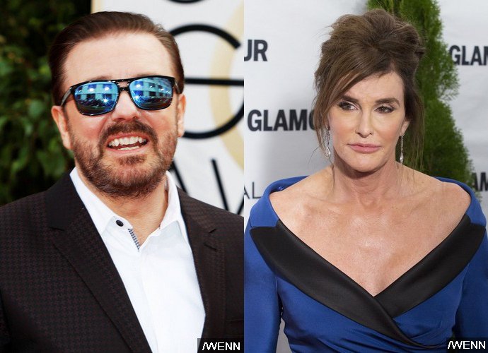 Ricky Gervais Mocks Caitlyn Jenner Again on Twitter