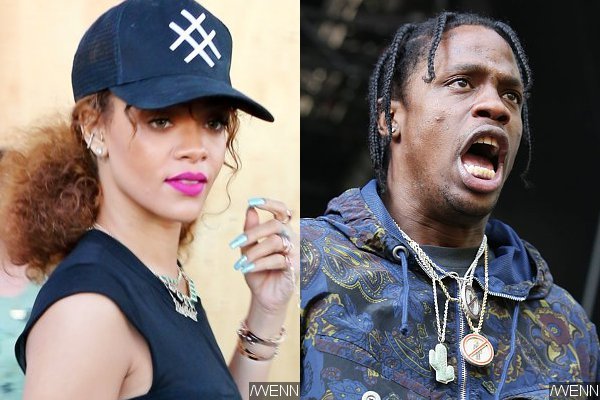 Rihanna and Travis Scott Spotted Hanging Out in Hollywood