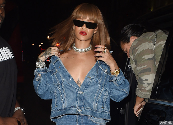 Rihanna Risks Nip-Slip as She Goes Braless While Partying in London