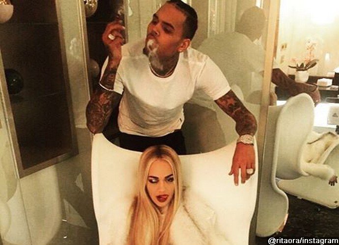 Rita Ora Fuels Chris Brown Dating Rumors After Calling Him 'Bae' in New Pic