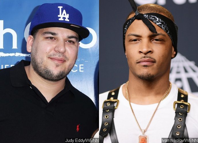 Rob Kardashian Hits Back at T.I. Who Criticizes Him for Airing His Dirty Laundry With Blac Chyna
