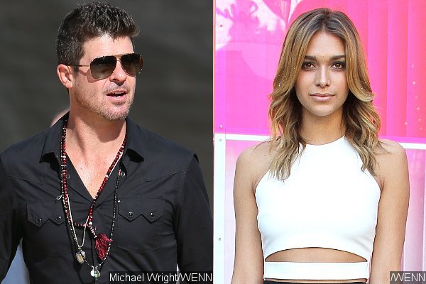 Robin Thicke Spotted With Rumored Girlfriend April Love Geary During Father-Son Outing